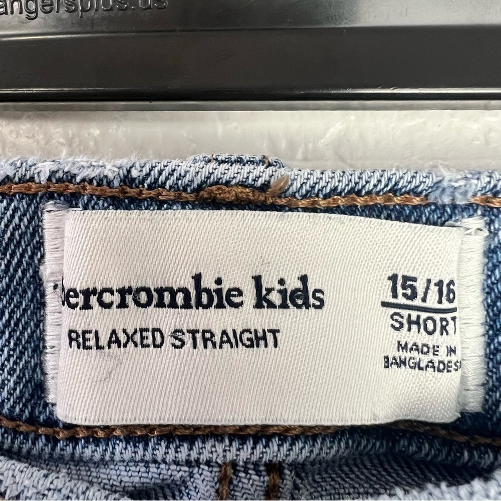 Abercrombie kids girl denim jeans size 15/16 - Picture 5 of 6